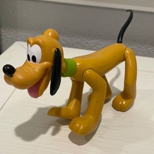 Pluto dog figurine, by Disney, Vintage. Hard plastic.